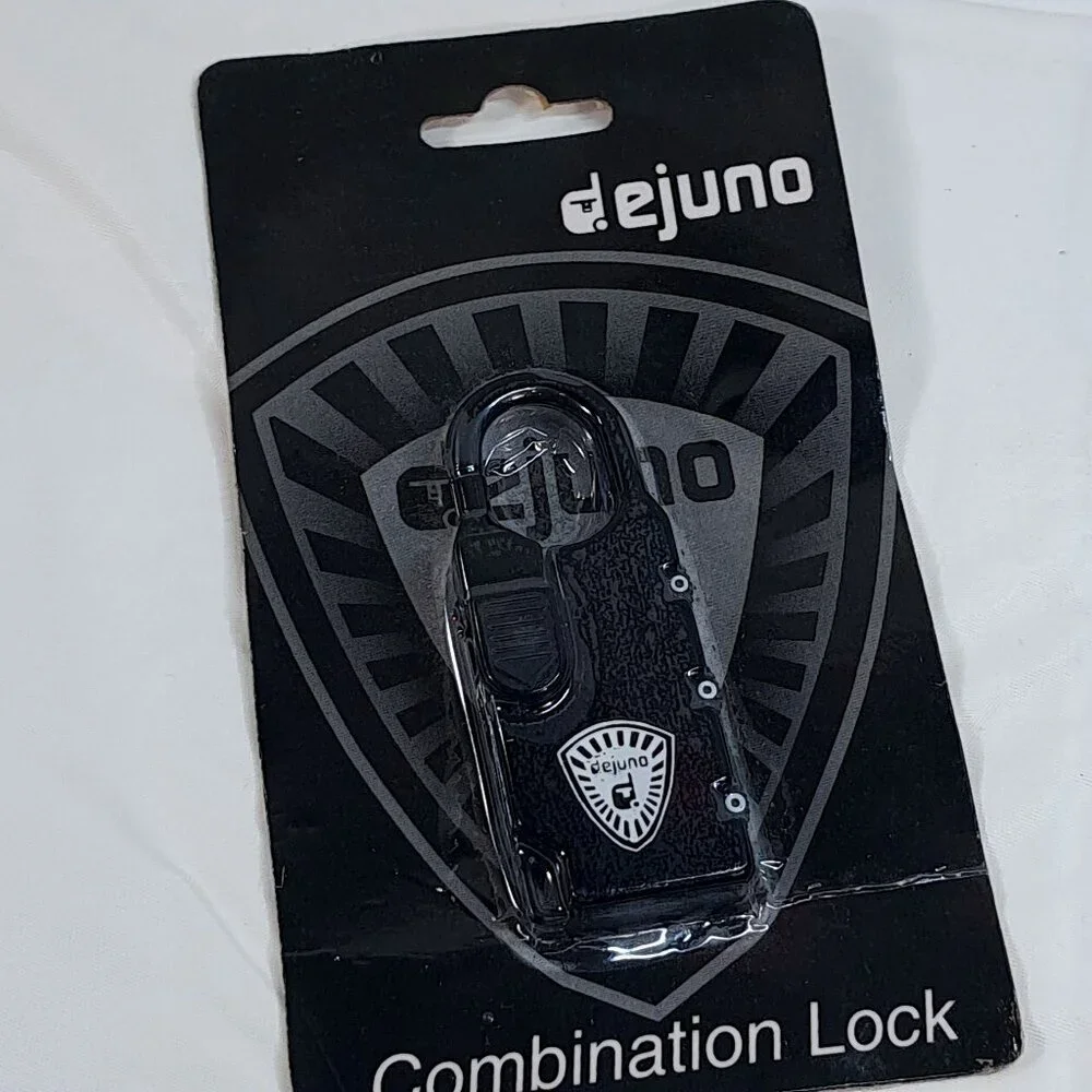 NEW Dejuno Combination Lock black luggage‎ travel suitcase replacement De Juno